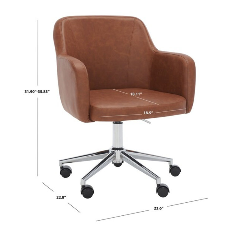 Faux Leather Office Chair